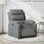 vidaXL Relaxsessel Elektrisch Dunkelgrau Stoff vidaXL Relaxsessel Elektrisch Dunkelgrau Stoff