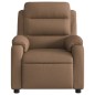 vidaXL Relaxsessel Elektrisch Braun Stoff vidaXL Relaxsessel Elektrisch Braun Stoff