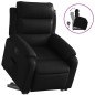vidaXL Relaxsessel mit Aufstehhilfe Schwarz Kunstleder vidaXL Relaxsessel mit Aufstehhilfe Schwarz Kunstleder
