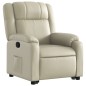 vidaXL Relaxsessel mit Aufstehhilfe Creme Kunstleder vidaXL Relaxsessel mit Aufstehhilfe Creme Kunstleder