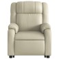 vidaXL Relaxsessel mit Aufstehhilfe Creme Kunstleder vidaXL Relaxsessel mit Aufstehhilfe Creme Kunstleder