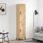 Highboard Sonoma-Eiche 34,5x34x180 cm Holzwerkstoff Highboard Sonoma-Eiche 34,5x34x180 cm Holzwerkstoff