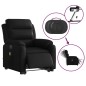 vidaXL Massagesessel mit Aufstehhilfe Elektrisch Schwarz Kunstleder vidaXL Massagesessel mit Aufstehhilfe Elektrisch Schwarz Kunstleder