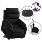 vidaXL Massagesessel mit Aufstehhilfe Elektrisch Schwarz Kunstleder vidaXL Massagesessel mit Aufstehhilfe Elektrisch Schwarz Kunstleder