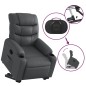 vidaXL Relaxsessel mit Aufstehhilfe Grau Kunstleder vidaXL Relaxsessel mit Aufstehhilfe Grau Kunstleder