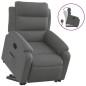 vidaXL Relaxsessel mit Aufstehhilfe Dunkelgrau Stoff vidaXL Relaxsessel mit Aufstehhilfe Dunkelgrau Stoff