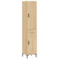 Highboard Sonoma-Eiche 34,5x34x180 cm Holzwerkstoff Highboard Sonoma-Eiche 34,5x34x180 cm Holzwerkstoff
