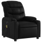 vidaXL Massagesessel Elektrisch Schwarz Kunstleder vidaXL Massagesessel Elektrisch Schwarz Kunstleder