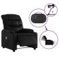 vidaXL Massagesessel Elektrisch Schwarz Kunstleder vidaXL Massagesessel Elektrisch Schwarz Kunstleder