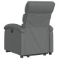 vidaXL Relaxsessel mit Aufstehhilfe Dunkelgrau Stoff vidaXL Relaxsessel mit Aufstehhilfe Dunkelgrau Stoff