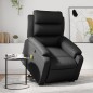 vidaXL Massagesessel mit Aufstehhilfe Schwarz Kunstleder vidaXL Massagesessel mit Aufstehhilfe Schwarz Kunstleder