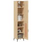 Highboard Sonoma-Eiche 34,5x34x180 cm Holzwerkstoff Highboard Sonoma-Eiche 34,5x34x180 cm Holzwerkstoff