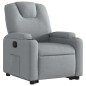 vidaXL Relaxsessel mit Aufstehhilfe Hellgrau Stoff vidaXL Relaxsessel mit Aufstehhilfe Hellgrau Stoff