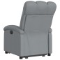 vidaXL Relaxsessel mit Aufstehhilfe Hellgrau Stoff vidaXL Relaxsessel mit Aufstehhilfe Hellgrau Stoff