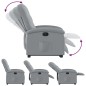 vidaXL Relaxsessel mit Aufstehhilfe Hellgrau Stoff vidaXL Relaxsessel mit Aufstehhilfe Hellgrau Stoff