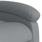 vidaXL Relaxsessel mit Aufstehhilfe Hellgrau Stoff vidaXL Relaxsessel mit Aufstehhilfe Hellgrau Stoff