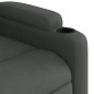vidaXL Massagesessel mit Aufstehhilfe Dunkelgrau Stoff vidaXL Massagesessel mit Aufstehhilfe Dunkelgrau Stoff