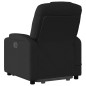 vidaXL Massagesessel mit Aufstehhilfe Schwarz Stoff vidaXL Massagesessel mit Aufstehhilfe Schwarz Stoff