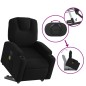 vidaXL Massagesessel mit Aufstehhilfe Schwarz Stoff vidaXL Massagesessel mit Aufstehhilfe Schwarz Stoff