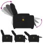 vidaXL Massagesessel mit Aufstehhilfe Schwarz Stoff vidaXL Massagesessel mit Aufstehhilfe Schwarz Stoff