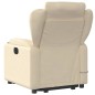vidaXL Massagesessel mit Aufstehhilfe Creme Stoff vidaXL Massagesessel mit Aufstehhilfe Creme Stoff