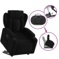 vidaXL Relaxsessel mit Aufstehhilfe Schwarz Stoff vidaXL Relaxsessel mit Aufstehhilfe Schwarz Stoff