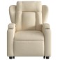 vidaXL Relaxsessel mit Aufstehhilfe Elektrisch Creme Stoff vidaXL Relaxsessel mit Aufstehhilfe Elektrisch Creme Stoff