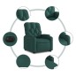 vidaXL Relaxsessel mit Aufstehhilfe Elektrisch Dunkelgrün Stoff vidaXL Relaxsessel mit Aufstehhilfe Elektrisch Dunkelgrün Stoff