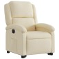 vidaXL Relaxsessel mit Aufstehhilfe Elektrisch Creme Stoff vidaXL Relaxsessel mit Aufstehhilfe Elektrisch Creme Stoff