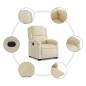 vidaXL Relaxsessel mit Aufstehhilfe Elektrisch Creme Stoff vidaXL Relaxsessel mit Aufstehhilfe Elektrisch Creme Stoff