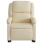 vidaXL Relaxsessel mit Aufstehhilfe Elektrisch Creme Stoff vidaXL Relaxsessel mit Aufstehhilfe Elektrisch Creme Stoff