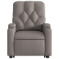 vidaXL Relaxsessel mit Aufstehhilfe Elektrisch Taupe Stoff vidaXL Relaxsessel mit Aufstehhilfe Elektrisch Taupe Stoff