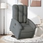 vidaXL Relaxsessel mit Aufstehhilfe Elektrisch Dunkelgrau Stoff vidaXL Relaxsessel mit Aufstehhilfe Elektrisch Dunkelgrau Stoff