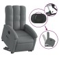 vidaXL Relaxsessel mit Aufstehhilfe Elektrisch Dunkelgrau Stoff vidaXL Relaxsessel mit Aufstehhilfe Elektrisch Dunkelgrau Stoff
