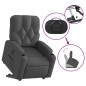 vidaXL Relaxsessel mit Aufstehhilfe Elektrisch Dunkelgrau Stoff vidaXL Relaxsessel mit Aufstehhilfe Elektrisch Dunkelgrau Stoff