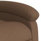 vidaXL Relaxsessel mit Aufstehhilfe Elektrisch Braun Stoff vidaXL Relaxsessel mit Aufstehhilfe Elektrisch Braun Stoff
