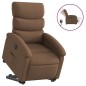 vidaXL Relaxsessel mit Aufstehhilfe Elektrisch Braun Stoff vidaXL Relaxsessel mit Aufstehhilfe Elektrisch Braun Stoff