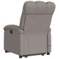 vidaXL Elektrischer Massagesessel mit Aufstehhilfe Taupe Stoff vidaXL Elektrischer Massagesessel mit Aufstehhilfe Taupe Stoff