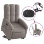 vidaXL Elektrischer Massagesessel mit Aufstehhilfe Taupe Stoff vidaXL Elektrischer Massagesessel mit Aufstehhilfe Taupe Stoff
