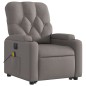 vidaXL Elektrischer Massagesessel mit Aufstehhilfe Taupe Stoff vidaXL Elektrischer Massagesessel mit Aufstehhilfe Taupe Stoff