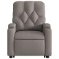 vidaXL Elektrischer Massagesessel mit Aufstehhilfe Taupe Stoff vidaXL Elektrischer Massagesessel mit Aufstehhilfe Taupe Stoff