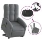 vidaXL Elektrischer Massagesessel mit Aufstehhilfe Dunkelgrau Stoff vidaXL Elektrischer Massagesessel mit Aufstehhilfe Dunkelgrau Stoff