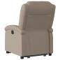 vidaXL Relaxsessel mit Aufstehhilfe Cappuccino-Braun Kunstleder vidaXL Relaxsessel mit Aufstehhilfe Cappuccino-Braun Kunstleder