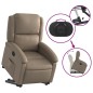 vidaXL Relaxsessel mit Aufstehhilfe Cappuccino-Braun Kunstleder vidaXL Relaxsessel mit Aufstehhilfe Cappuccino-Braun Kunstleder
