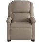 vidaXL Relaxsessel mit Aufstehhilfe Cappuccino-Braun Kunstleder vidaXL Relaxsessel mit Aufstehhilfe Cappuccino-Braun Kunstleder
