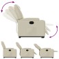 vidaXL Relaxsessel mit Aufstehhilfe Creme Kunstleder vidaXL Relaxsessel mit Aufstehhilfe Creme Kunstleder