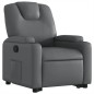 vidaXL Relaxsessel mit Aufstehhilfe Grau Kunstleder vidaXL Relaxsessel mit Aufstehhilfe Grau Kunstleder
