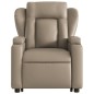 vidaXL Massagesessel mit Aufstehhilfe Cappuccino-Braun Kunstleder vidaXL Massagesessel mit Aufstehhilfe Cappuccino-Braun Kunstleder