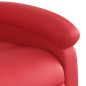 vidaXL Relaxsessel mit Aufstehhilfe Elektrisch Rot Kunstleder vidaXL Relaxsessel mit Aufstehhilfe Elektrisch Rot Kunstleder