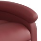 vidaXL Massagesessel mit Aufstehhilfe Elektrisch Weinrot Kunstleder vidaXL Massagesessel mit Aufstehhilfe Elektrisch Weinrot Kunstleder